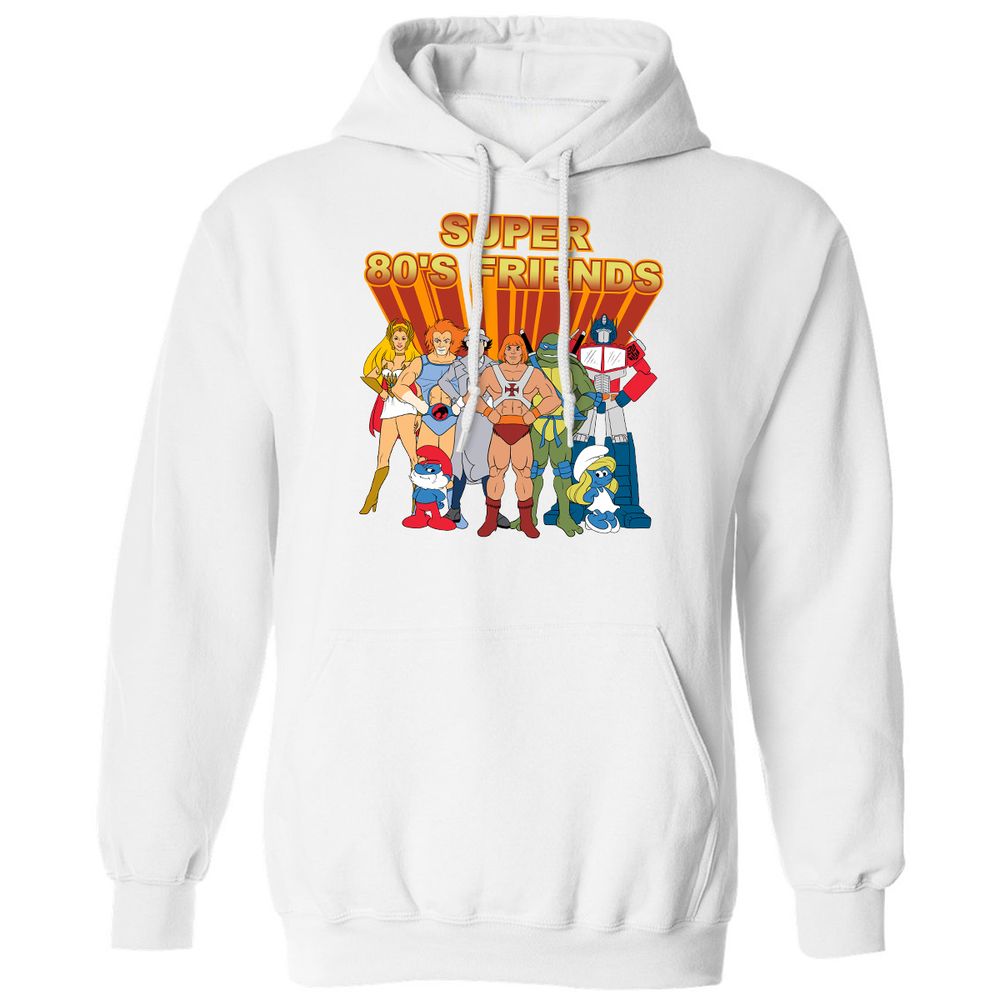 Classic Unisex Hoodie - CCUK54NJ - White - 11