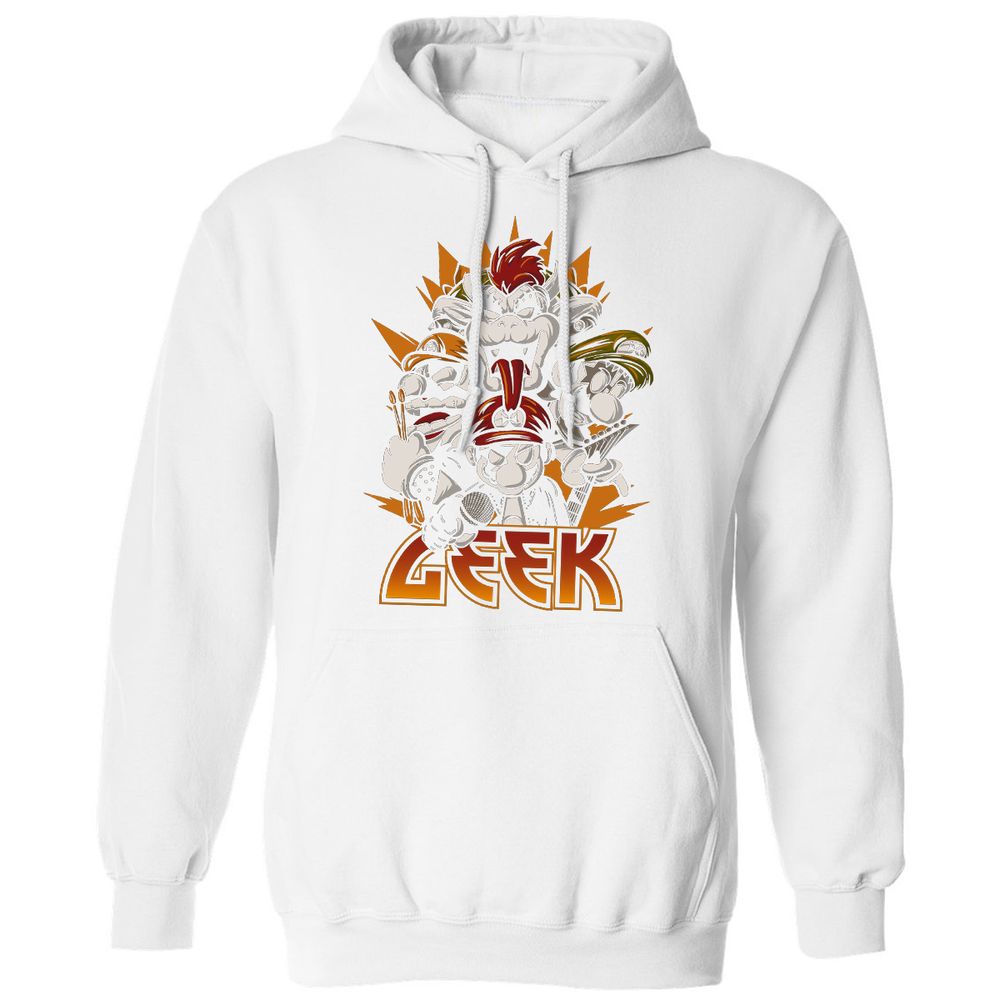 Classic Unisex Hoodie - VDUY6G8C - White - 11