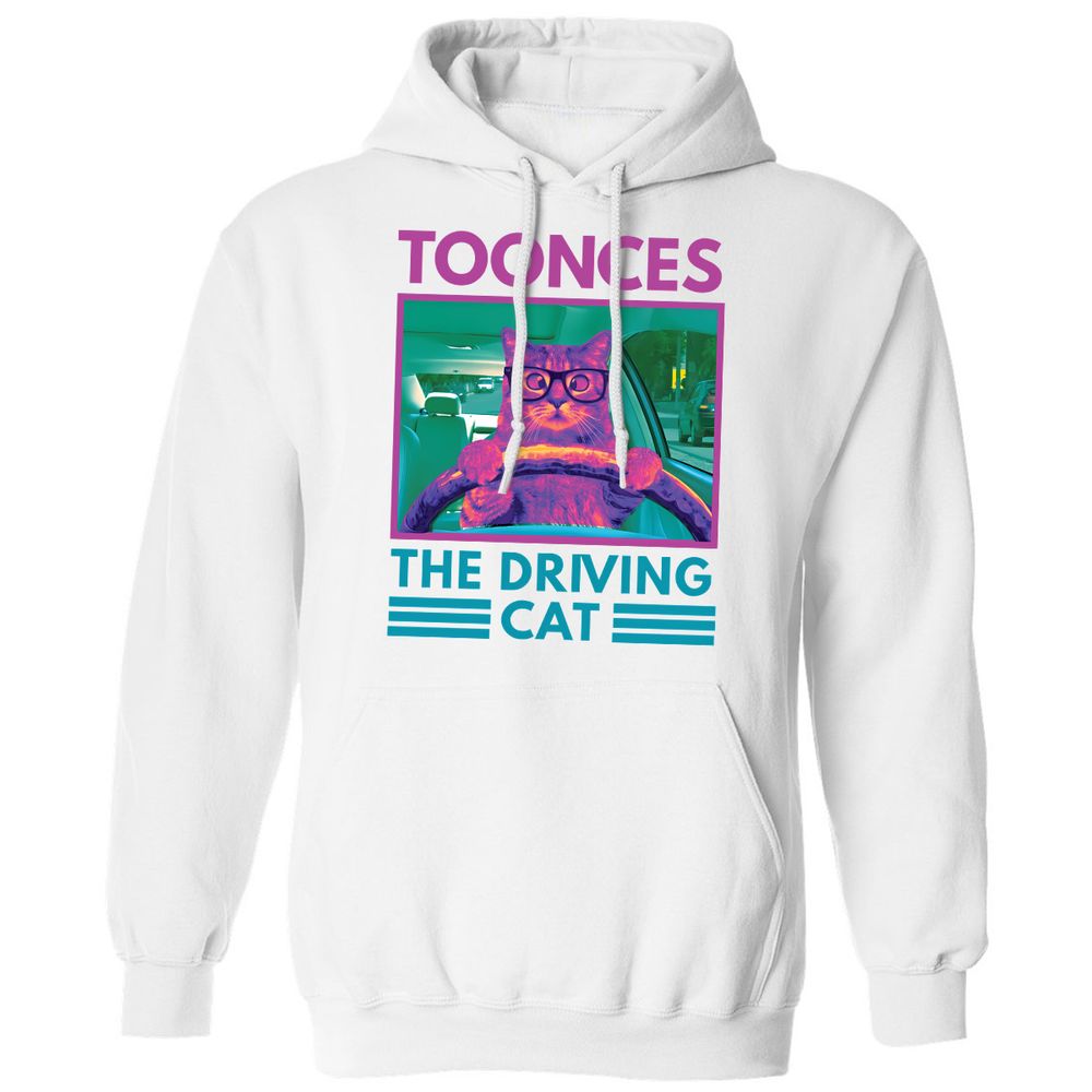 The Driving Cat - White - 11