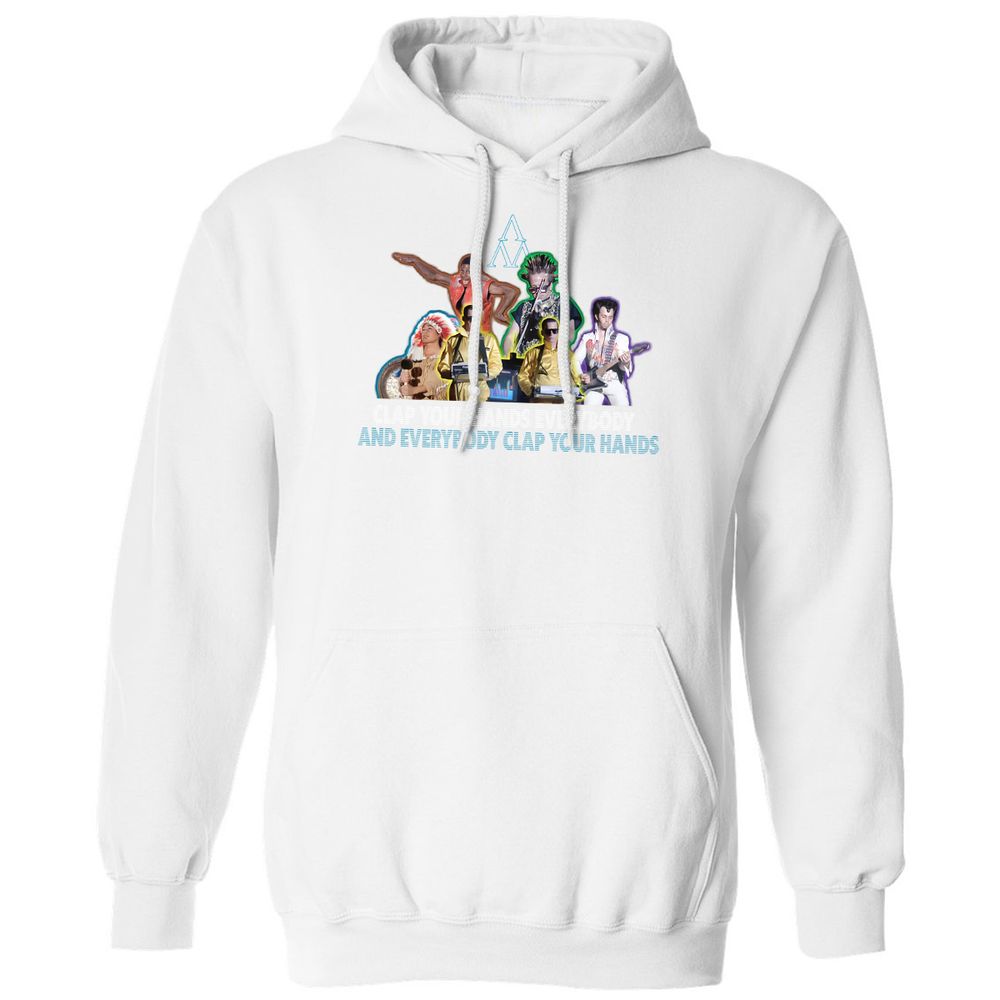 Classic Unisex Hoodie - P3VK1GRW - White - 11