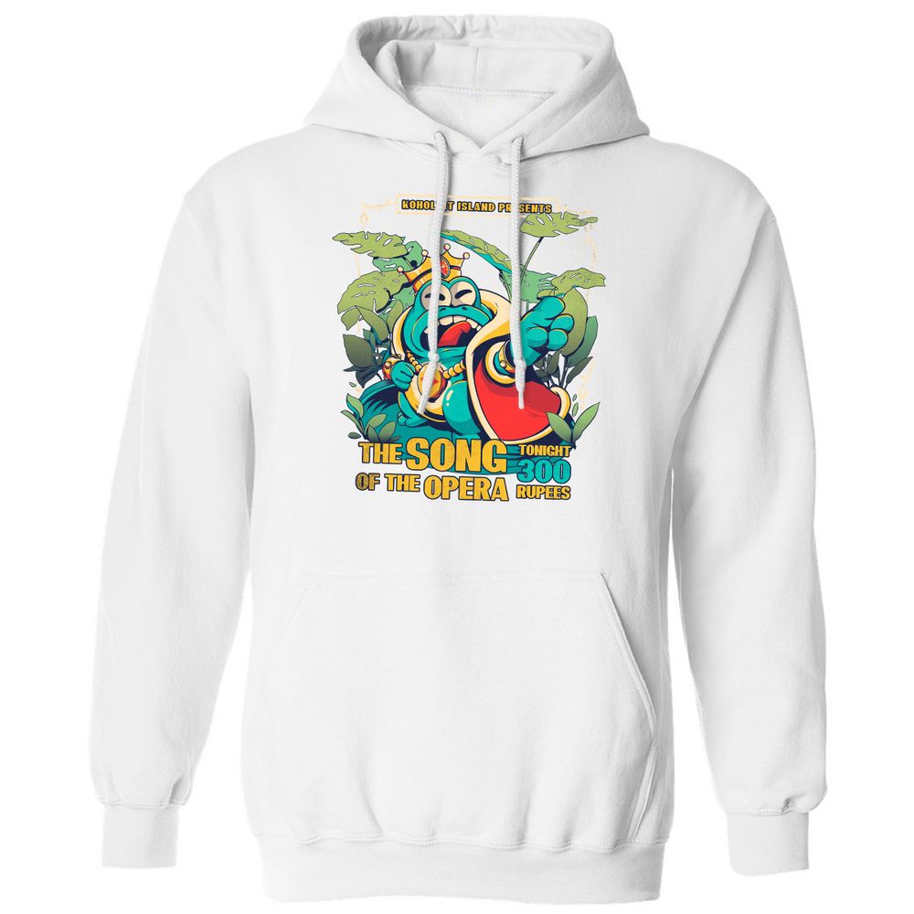 Classic Unisex Hoodie - RLDUK34V - White - 11