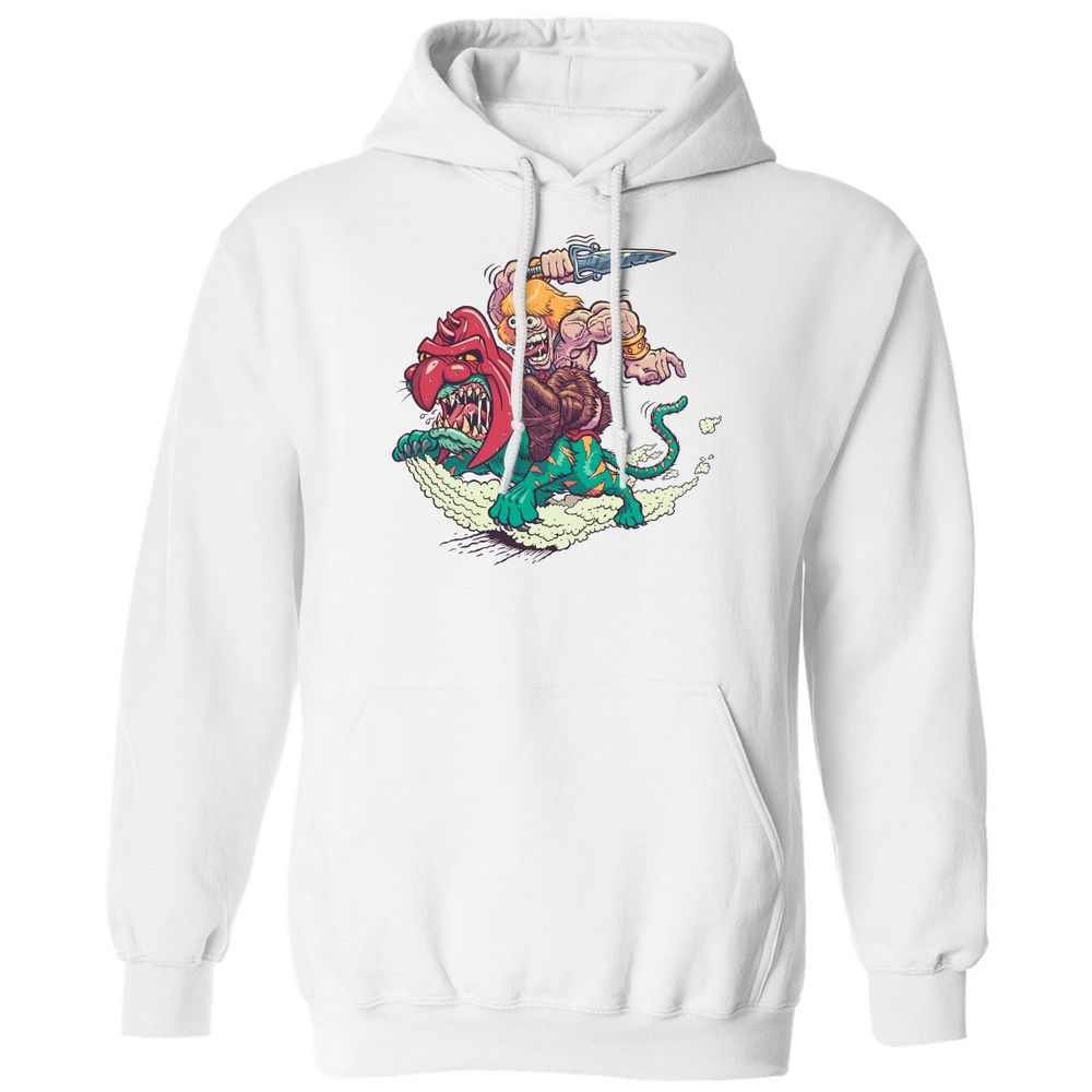 Classic Unisex Hoodie - ERK8P5PD - White - 11