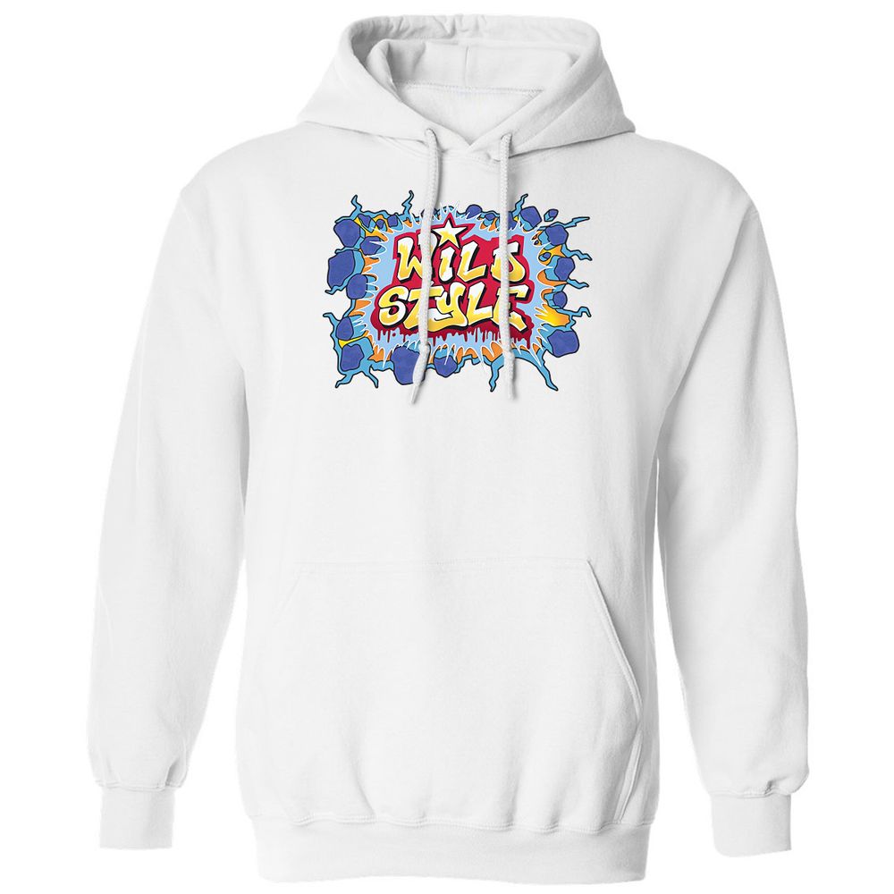 Classic Unisex Hoodie - Black - White - 11