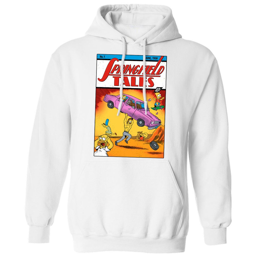 Classic Unisex Hoodie - 864166JE - White - 11