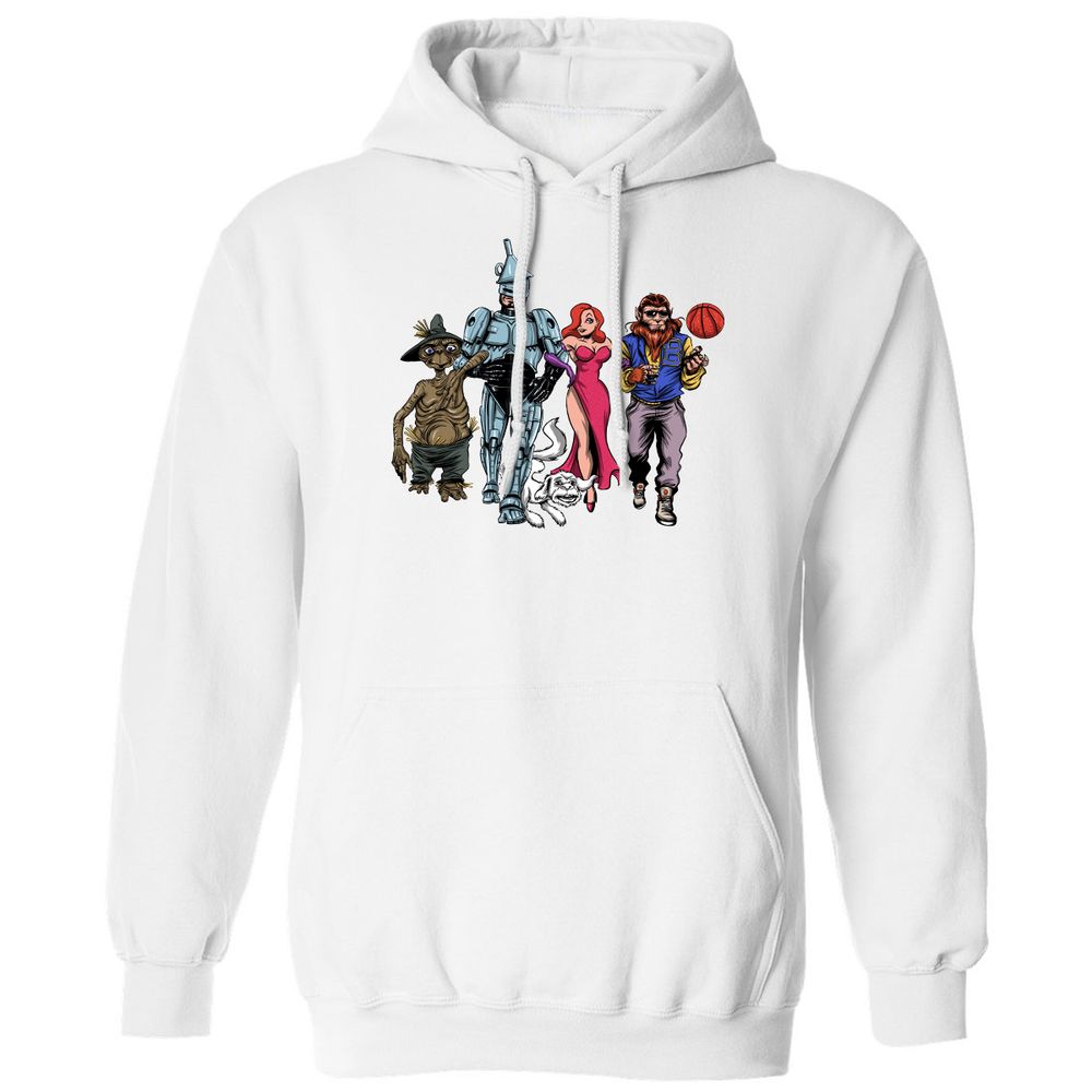 Classic Unisex Hoodie - VTVCWJ9Z - White - 11
