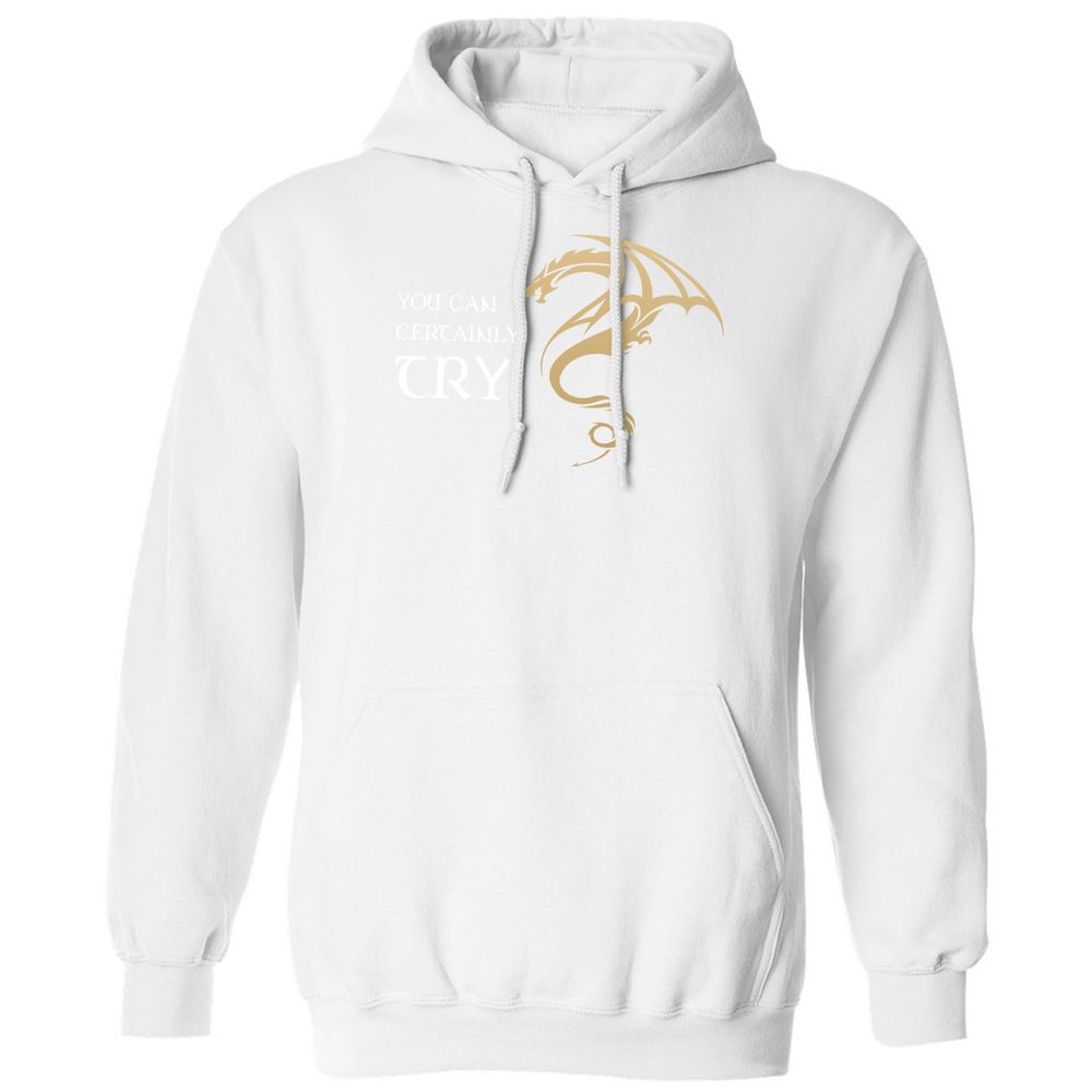 Classic Unisex Hoodie - BTD3KU8G - White - 11