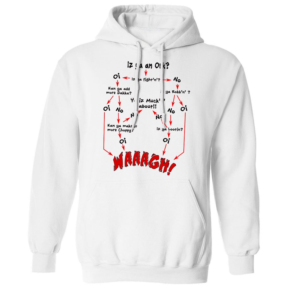 Classic Unisex Hoodie - D29QAR56 - White - 11