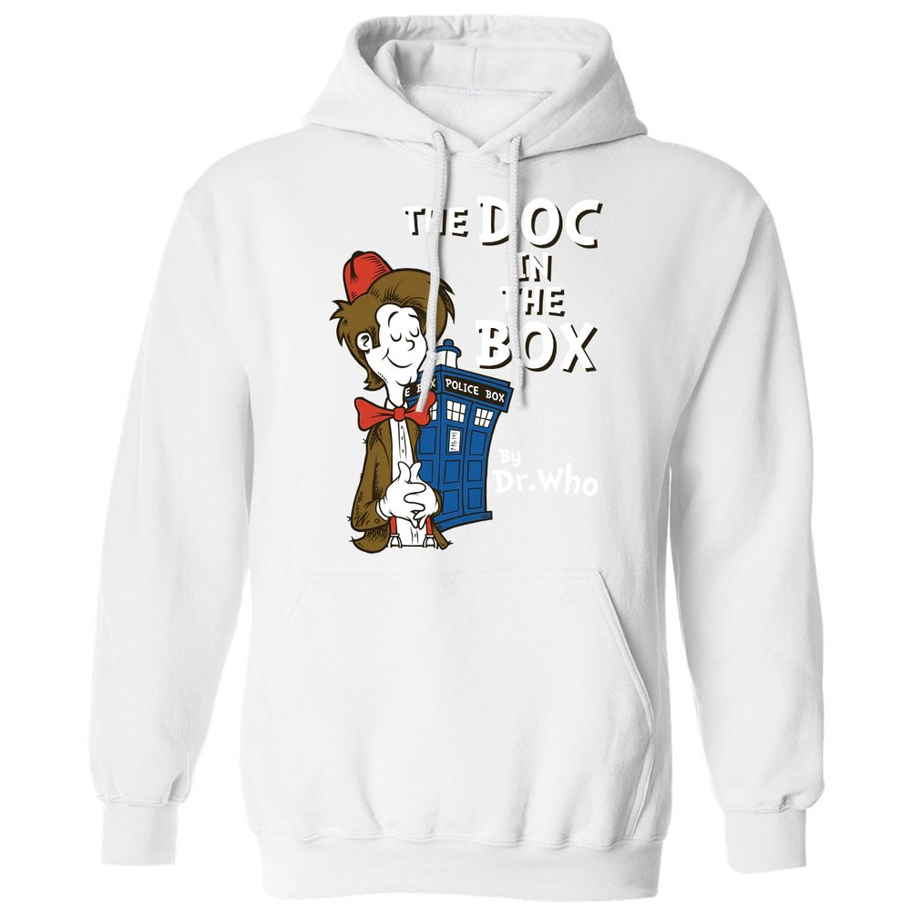 Classic Unisex Hoodie - U4V5HALD - White - 11