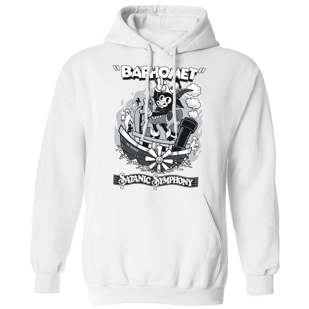 Classic Unisex Hoodie - JUC4HCTX - White - 11