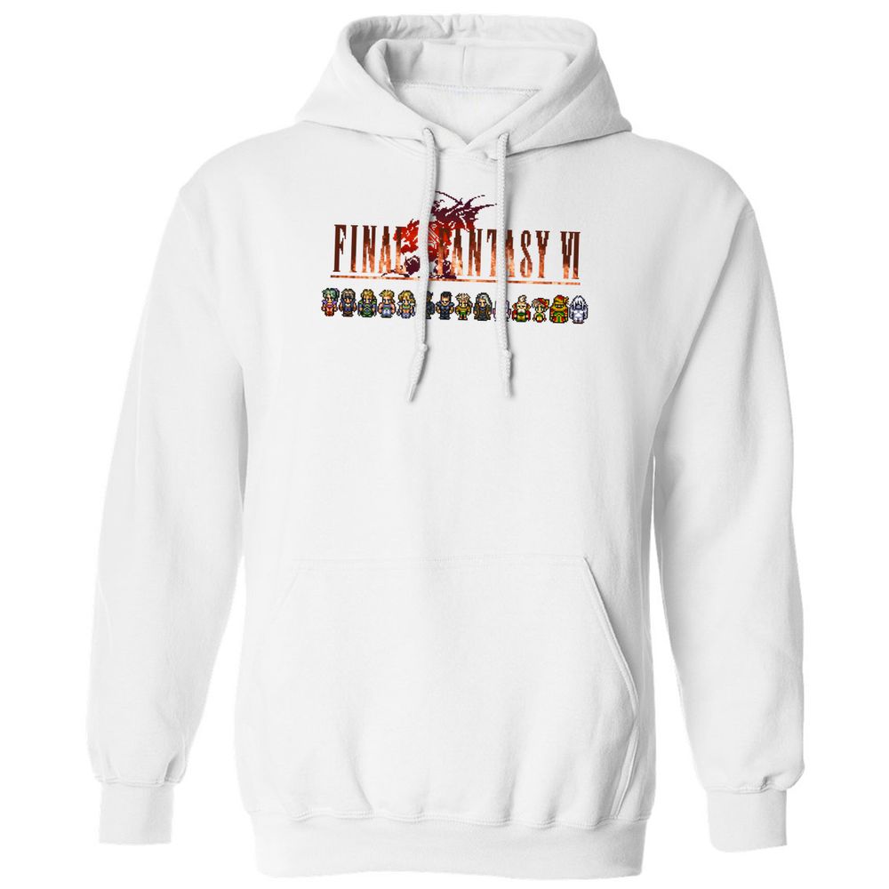 Classic Unisex Hoodie - 4CWACR6F - White - 11
