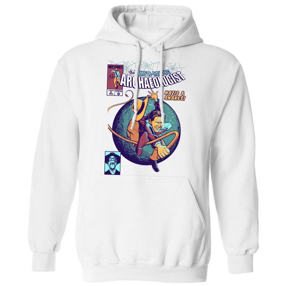 Classic Unisex Hoodie - 1X4ZZSJ1 - White - 11