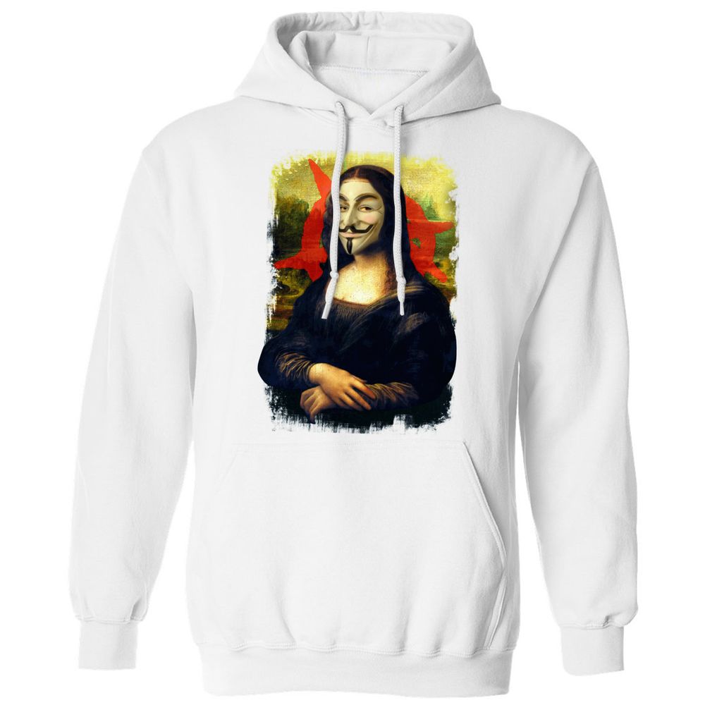 Classic Unisex Hoodie - 78P1FELG - White - 11