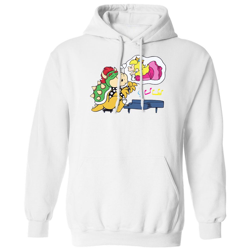 Classic Unisex Hoodie - BW2F4VVF - White - 11