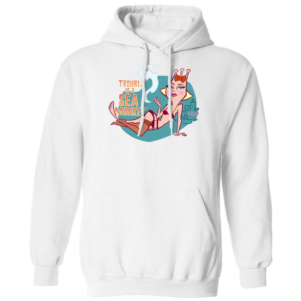 Classic Unisex Hoodie - 52DZCNHR - White - 11