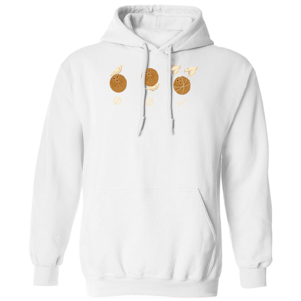 Classic Unisex Hoodie - EKXVYJCT - White - 11