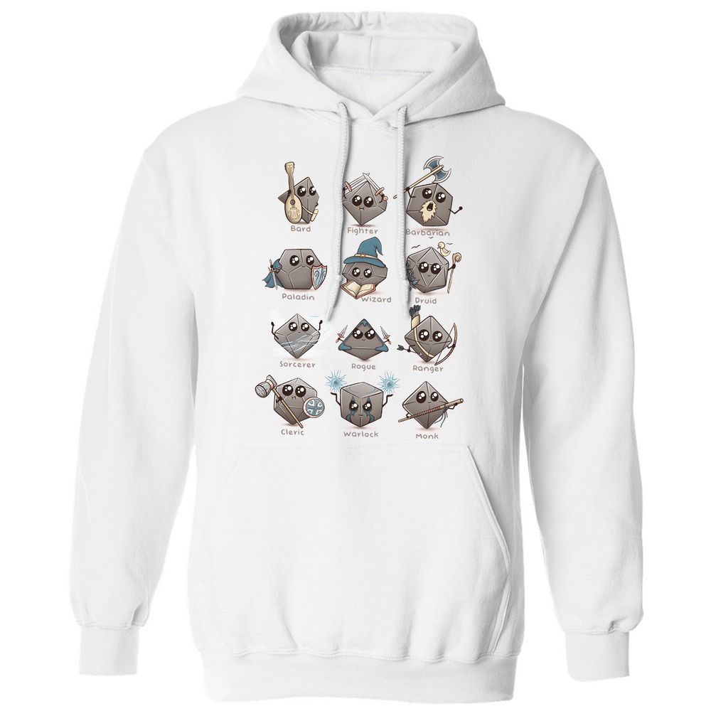 Classic Unisex Hoodie - XMKLB1SF - White - 11