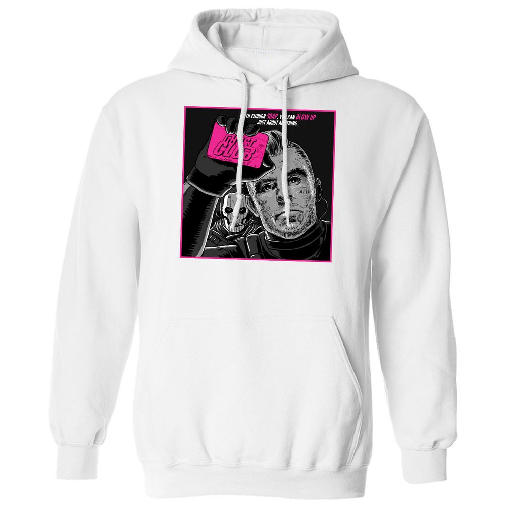 Classic Unisex Hoodie - CENFF53Q - White - 11