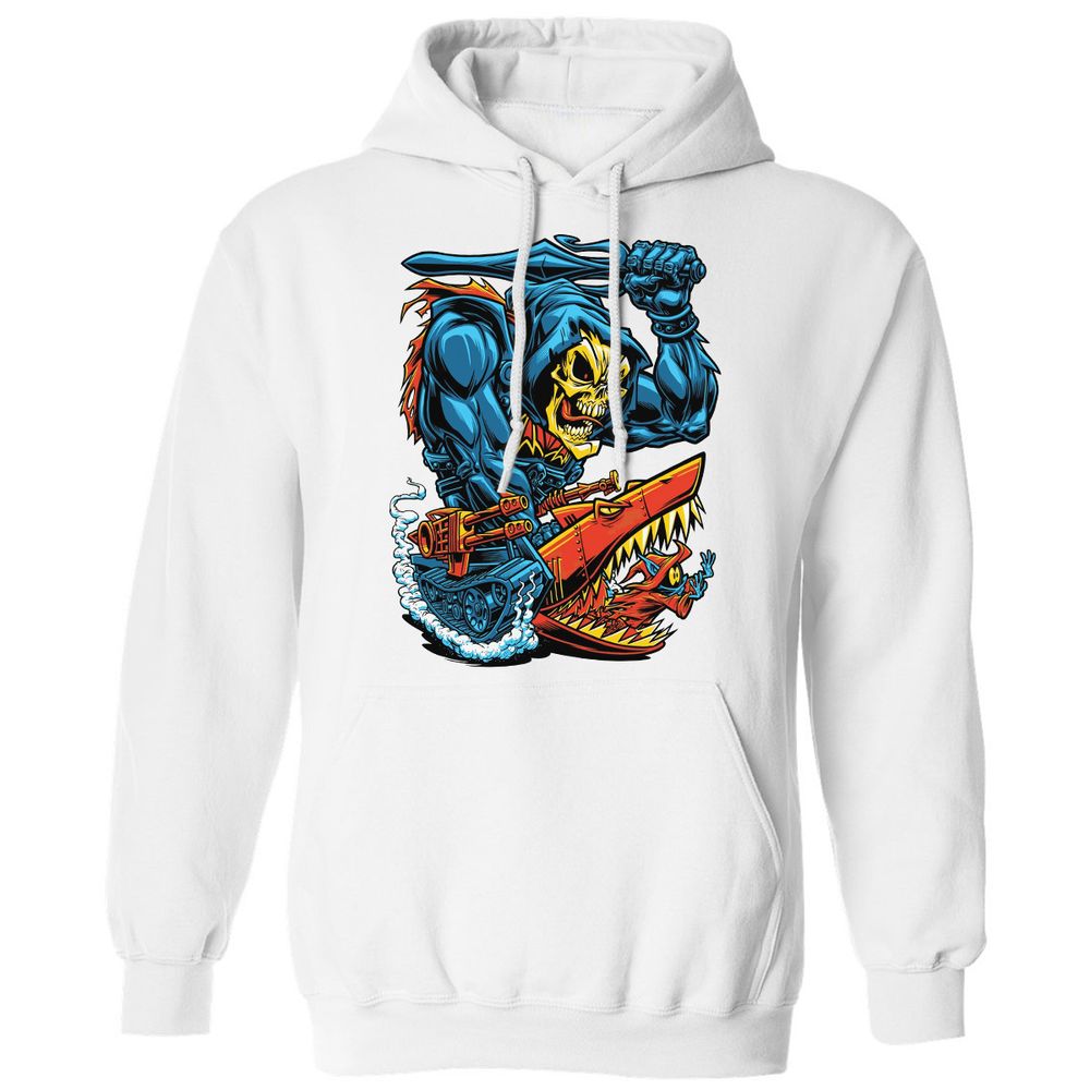 Classic Unisex Hoodie - TLEQURL1 - White - 11