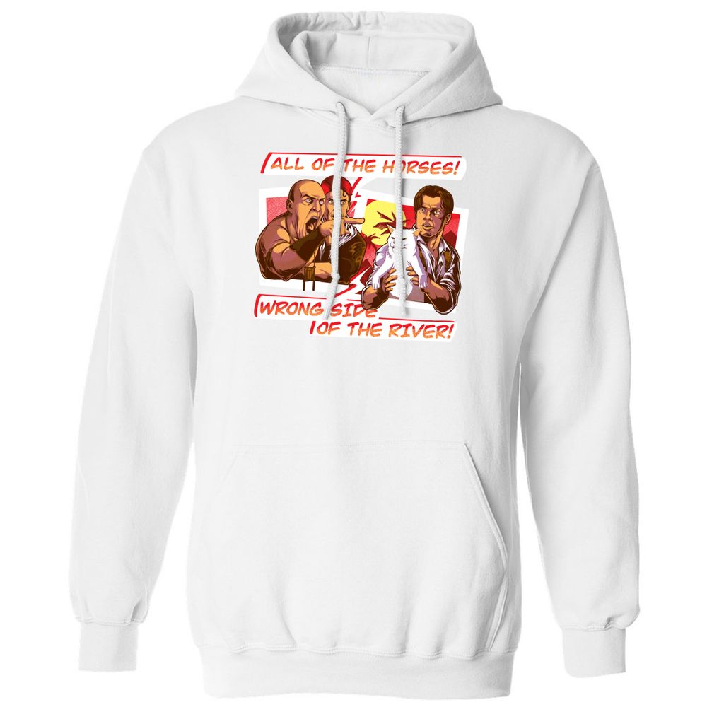 Classic Unisex Hoodie - AWGMHJKH - White - 11