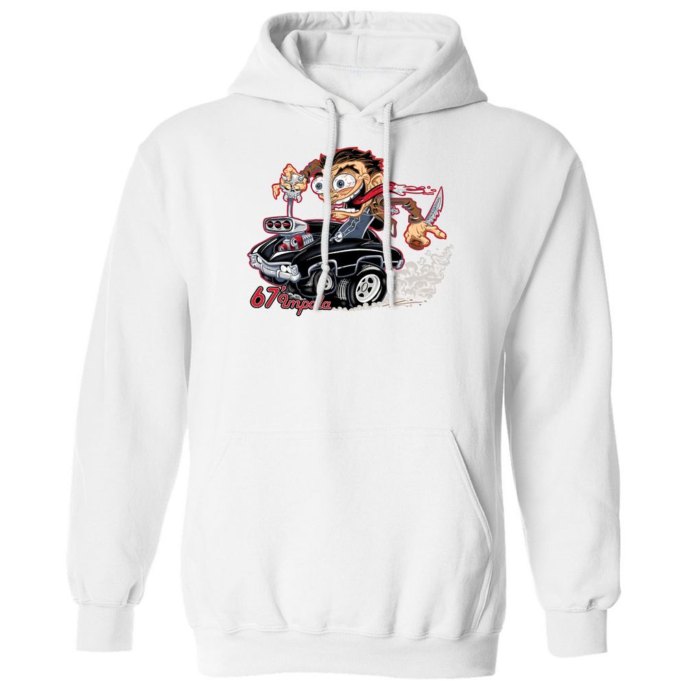 Classic Unisex Hoodie - V2DKU1V2 - White - 11