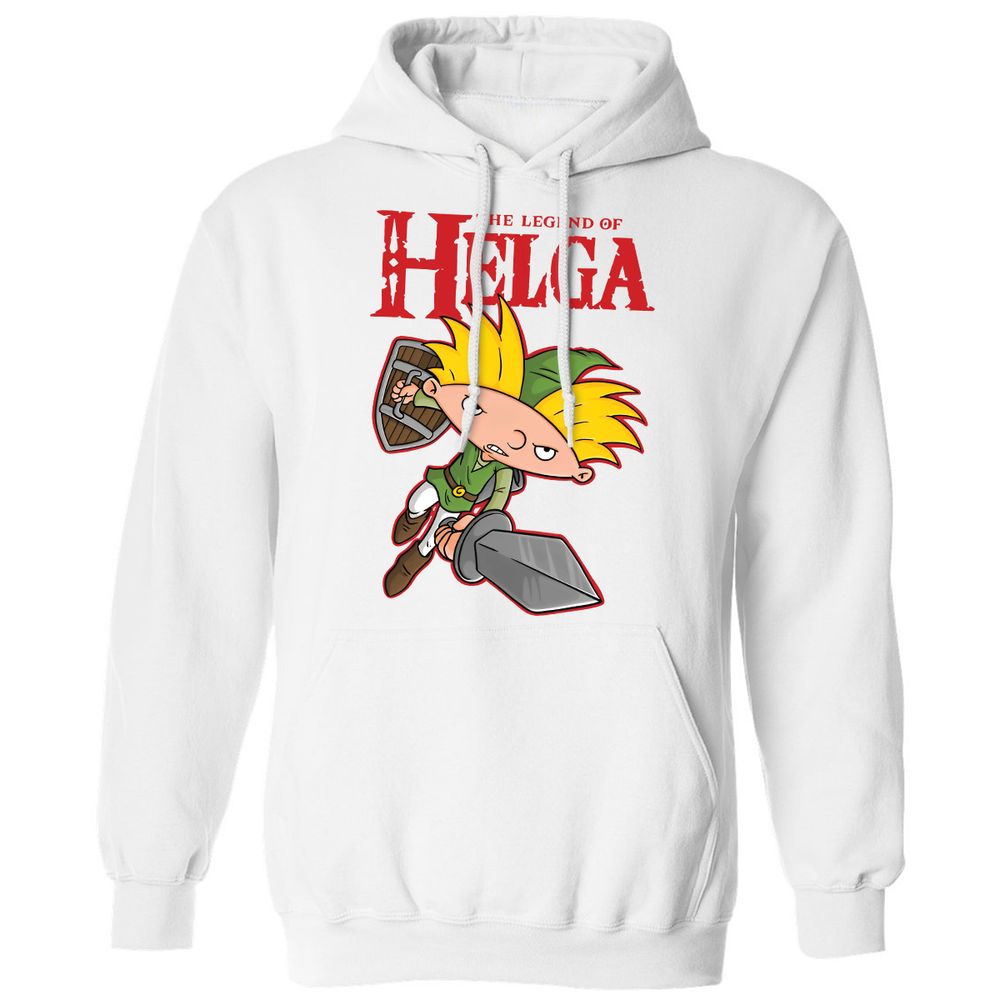 Classic Unisex Hoodie - TN8PBZ3F - White - 11