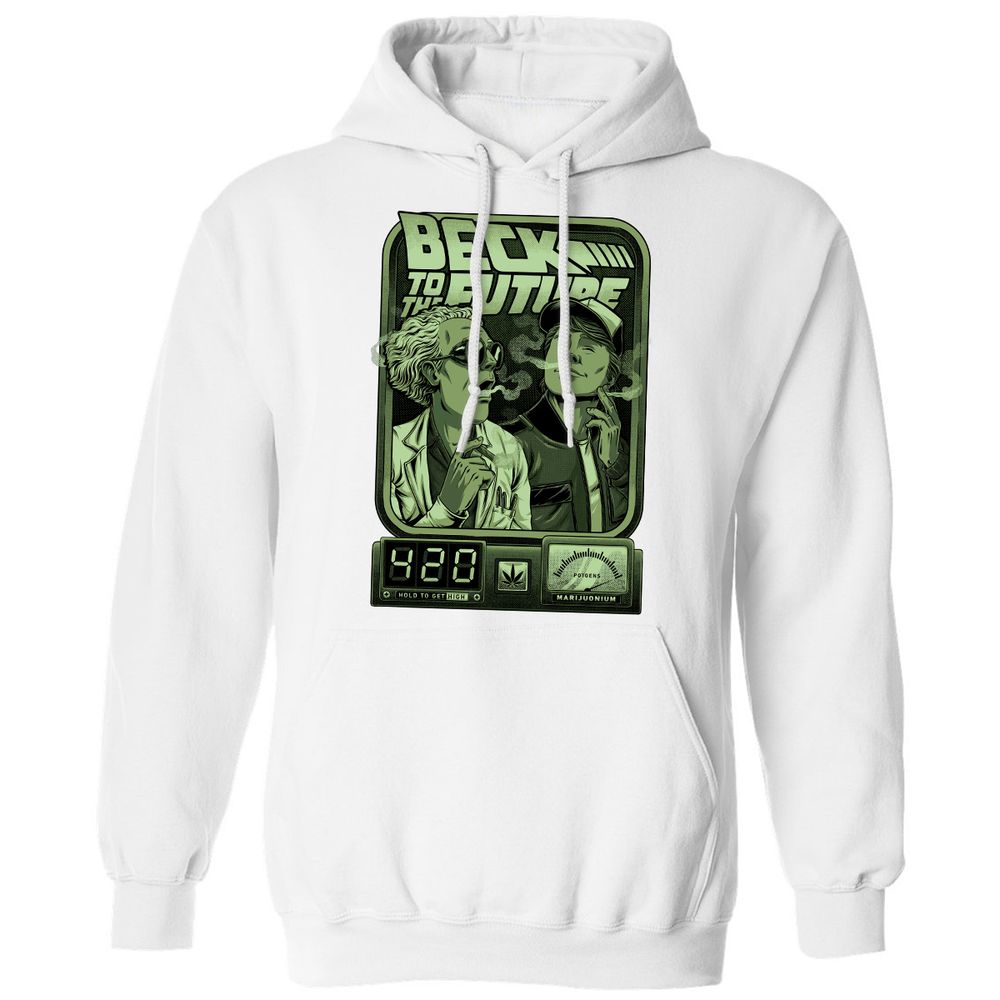 Classic Unisex Hoodie - TUHRX9LH - White - 11
