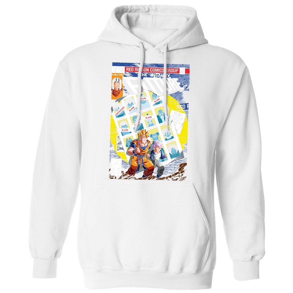 Classic Unisex Hoodie - TDD43BXV - White - 11