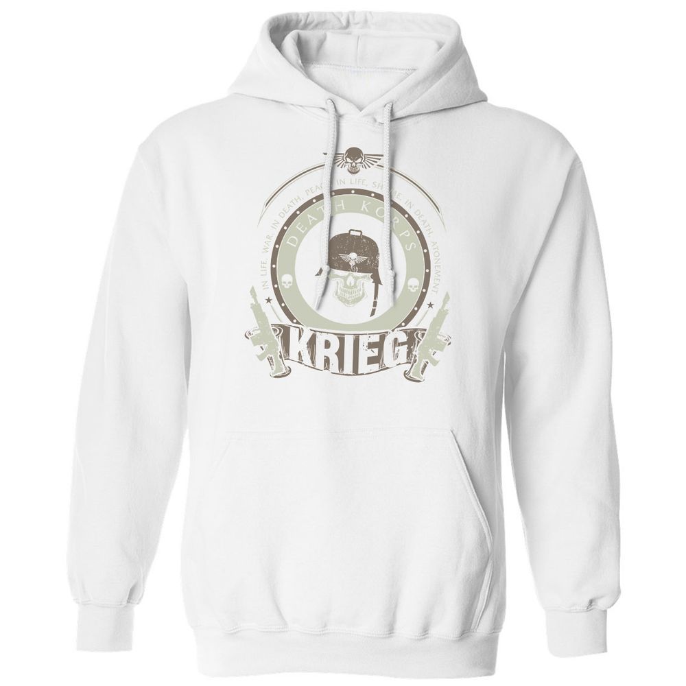 Classic Unisex Hoodie - QCGWE6KQ - White - 11