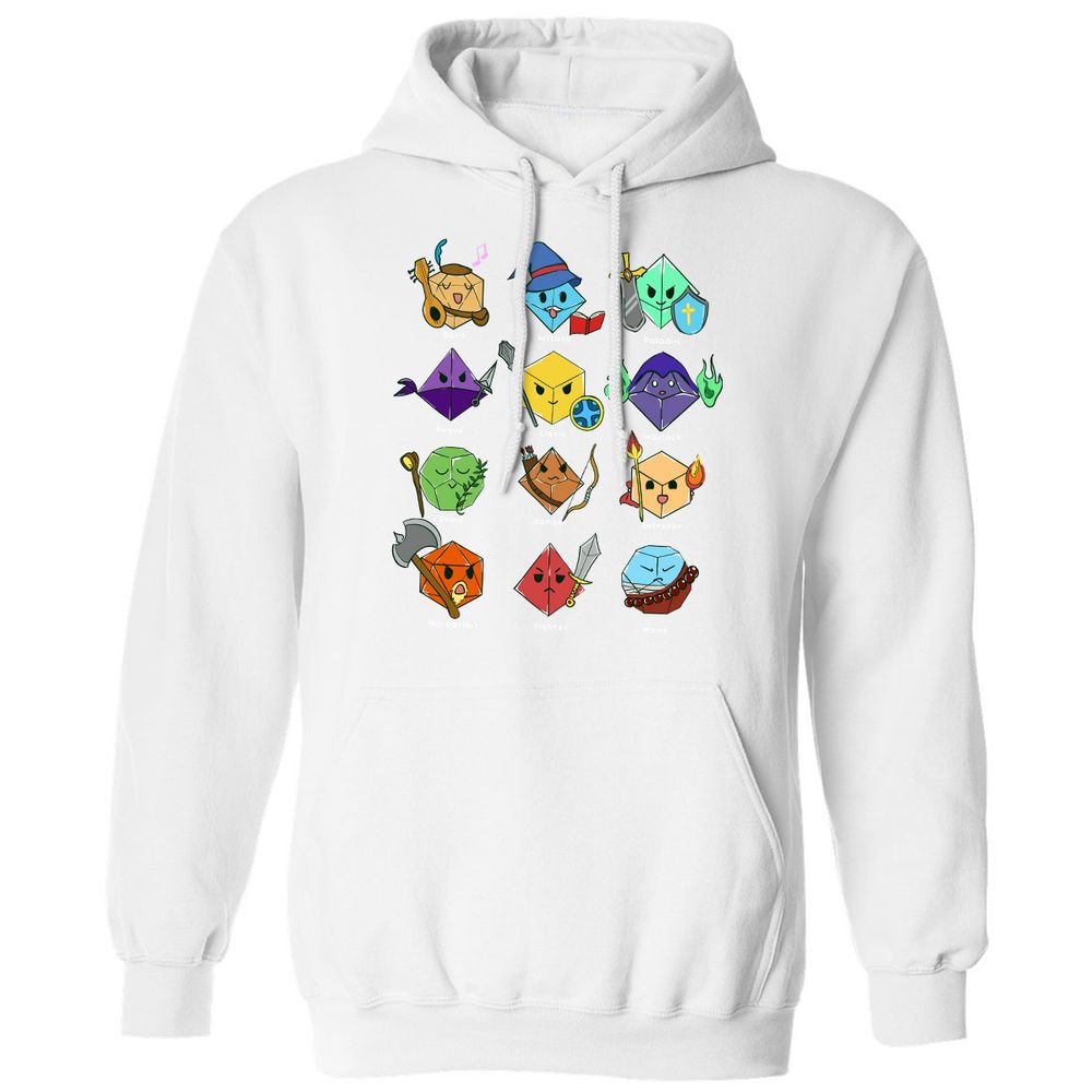 Classic Unisex Hoodie - L86CFQJ8 - White - 11