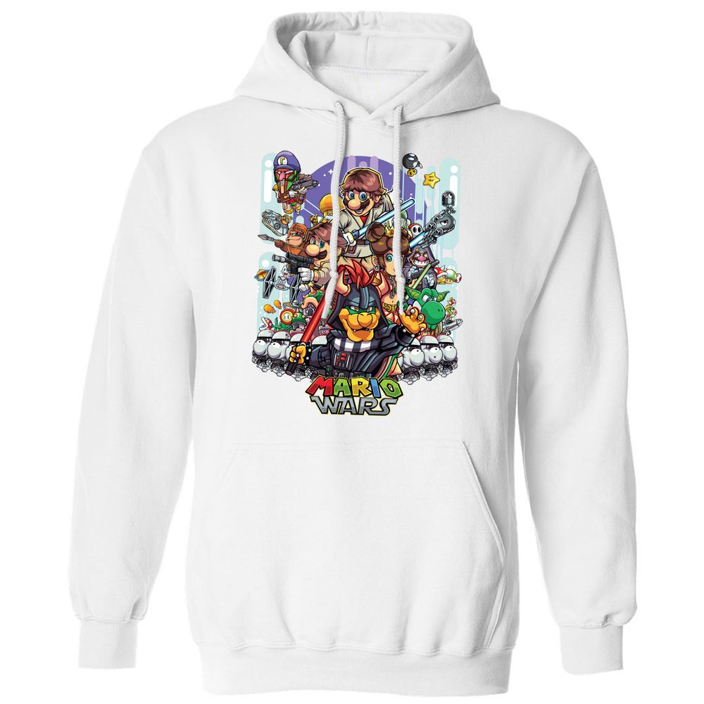 Classic Unisex Hoodie - E7HFQXHY - White - 11