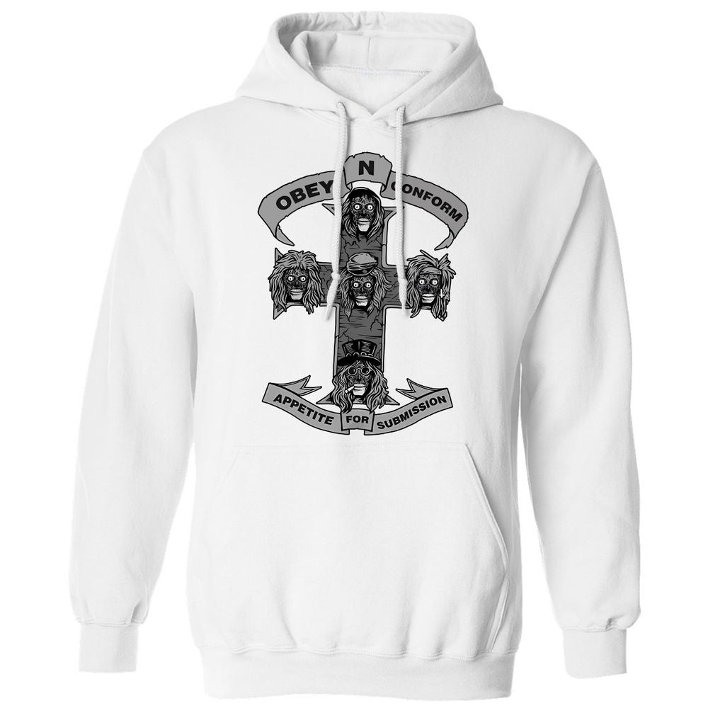 Classic Unisex Hoodie - E494JEGW - White - 11