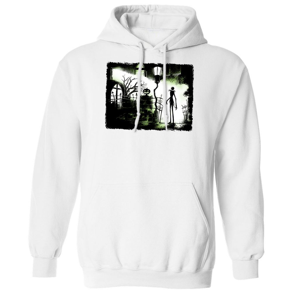 Classic Unisex Hoodie - Black - White - 11