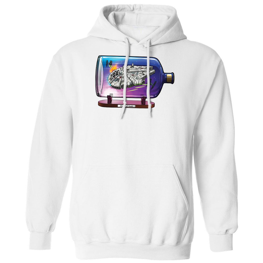 Classic Unisex Hoodie - E2EUCL9G - White - 11