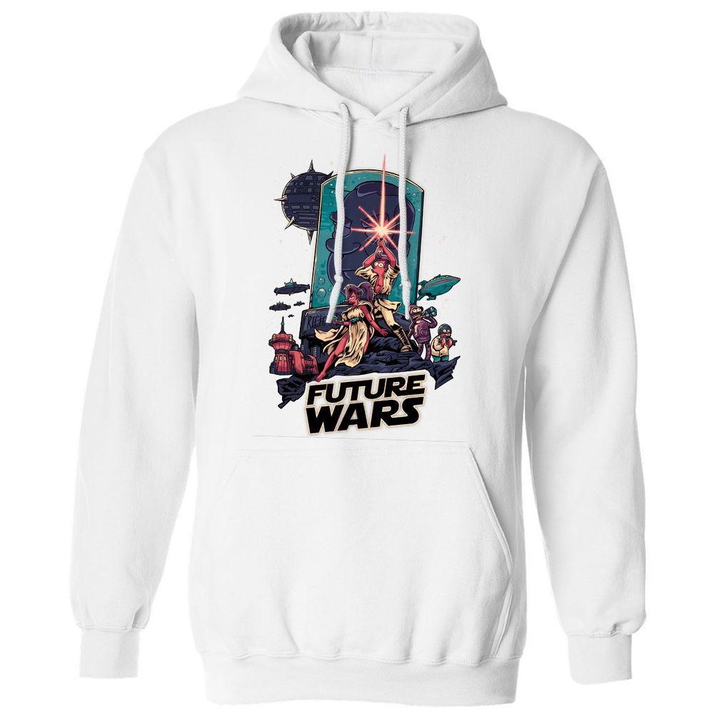 Classic Unisex Hoodie - RF8E6VBM - White - 11