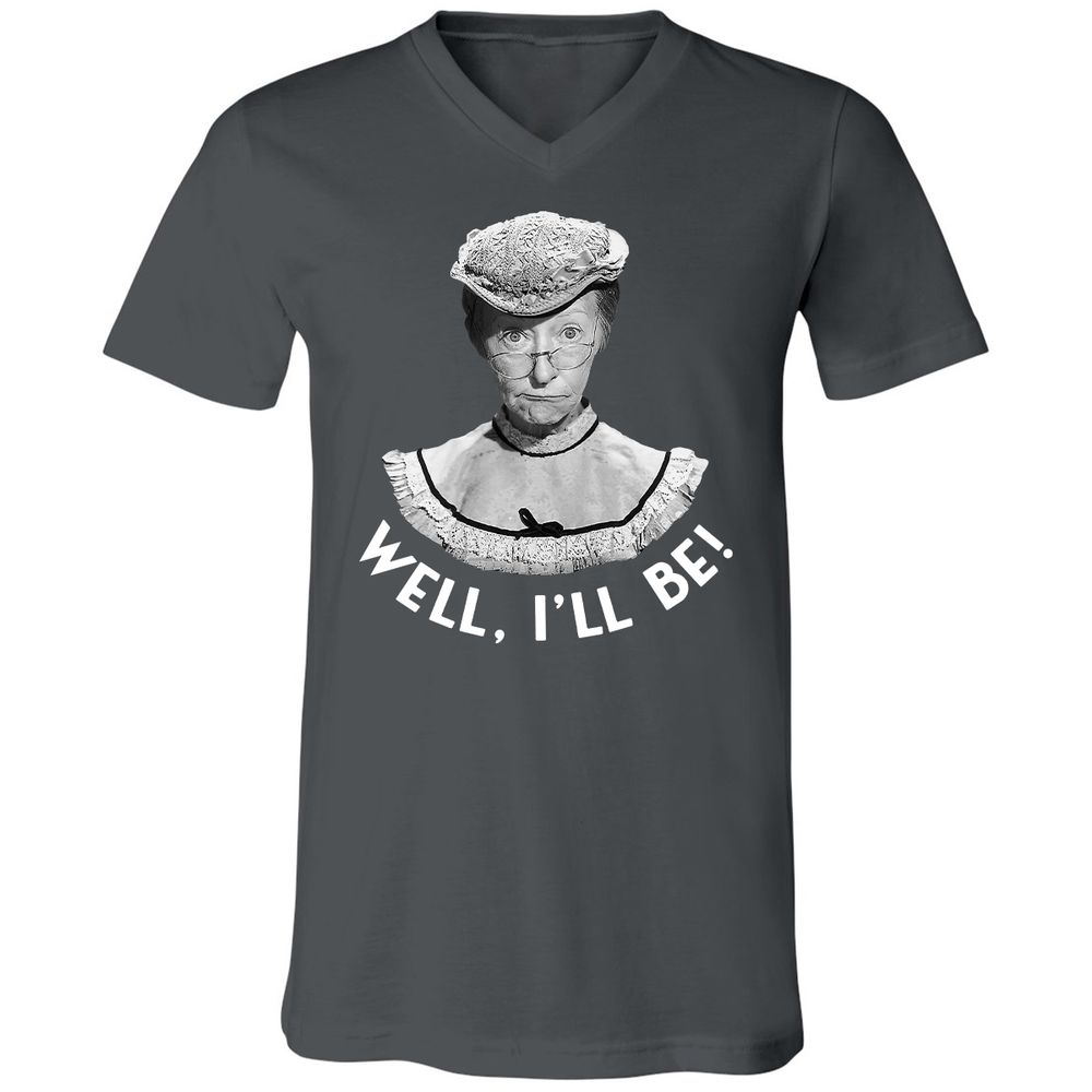Unisex V-Neck T-Shirt - KS76C2NG - Asphalt - 12