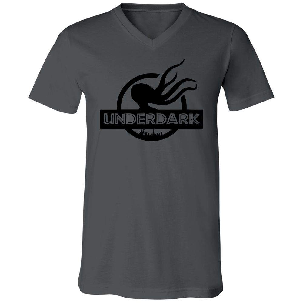 Unisex V-Neck T-Shirt - CPD3YCDS - Asphalt - 12