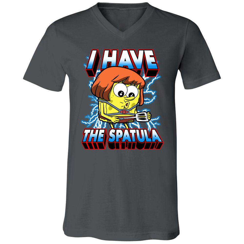 Unisex V-Neck T-Shirt - W44GA4GB - Asphalt - 12