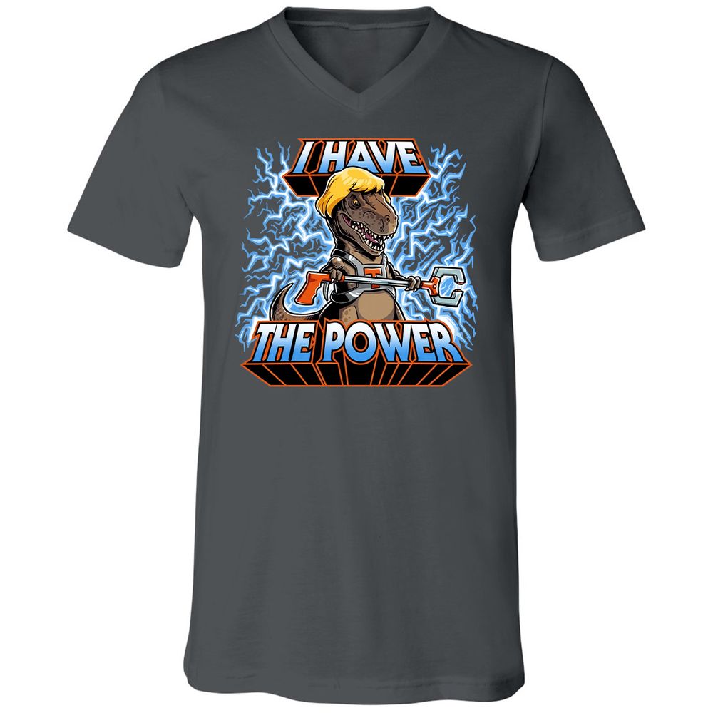 Unisex V-Neck T-Shirt - HC1NJ1Z1 - Asphalt - 12