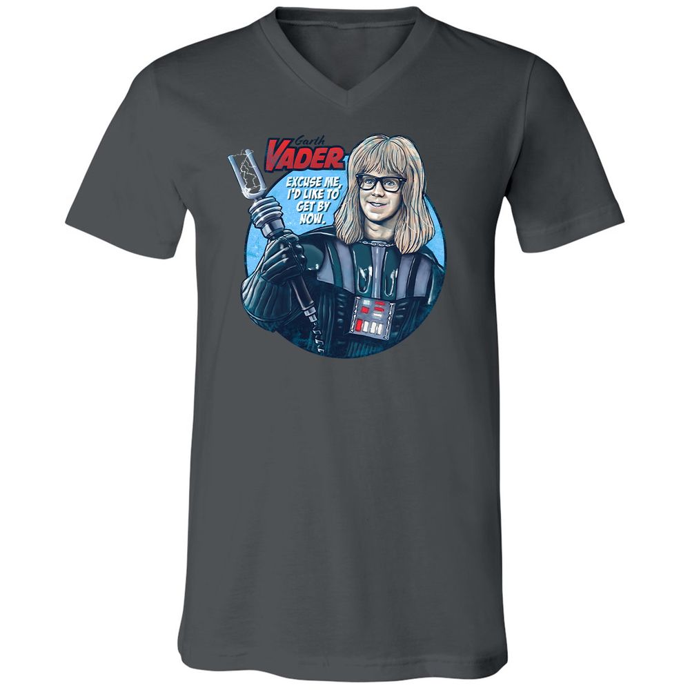 Unisex V-Neck T-Shirt - BNRZ8ML8 - Asphalt - 12