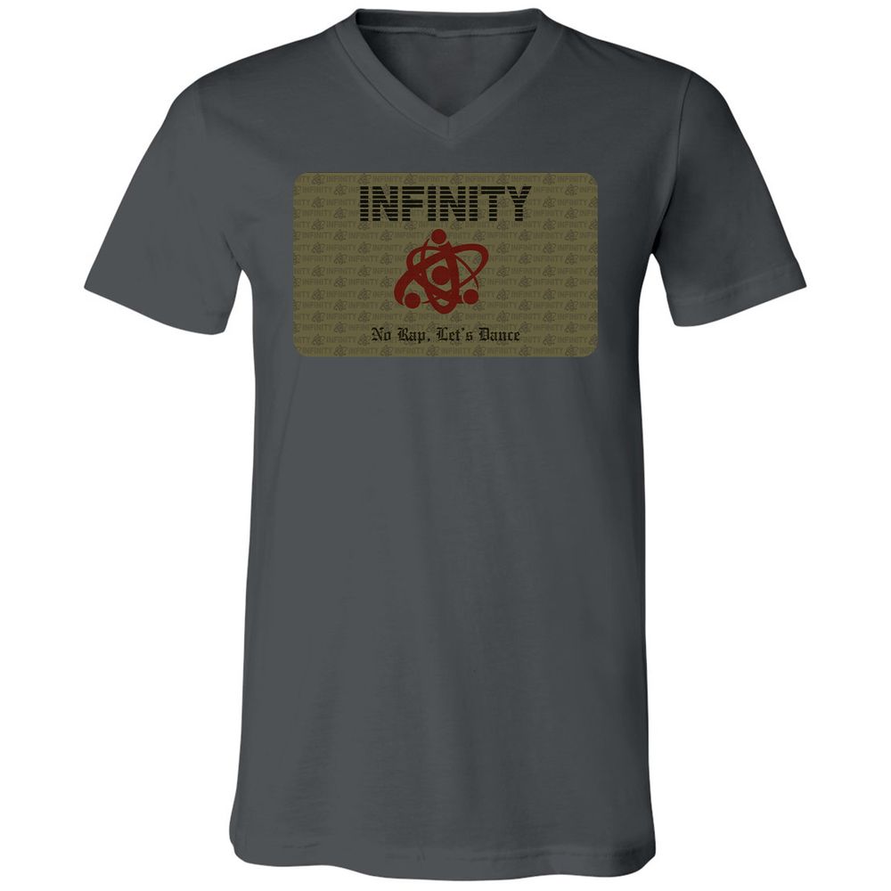 Unisex V-Neck T-Shirt - Y1PE59QF - Asphalt - 12