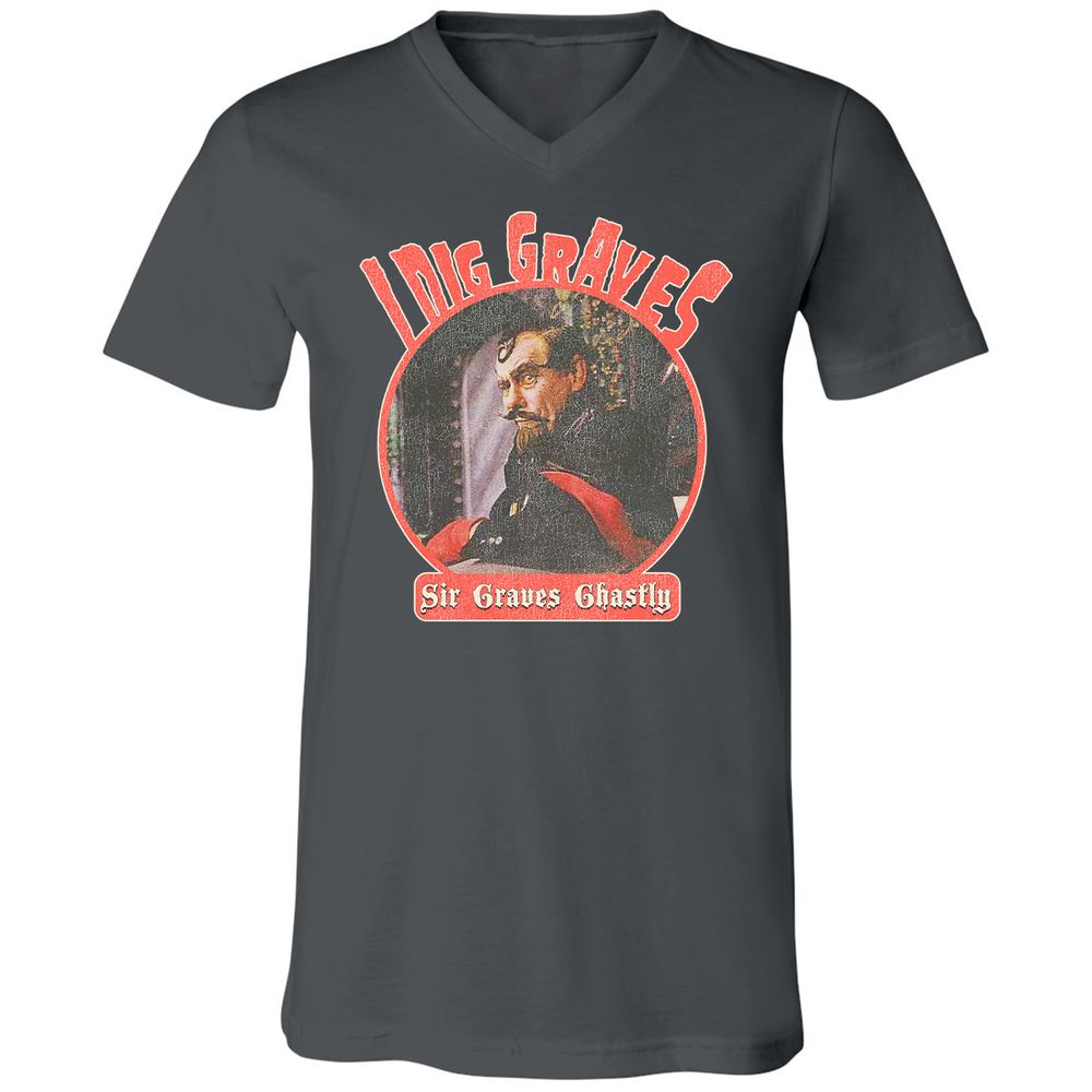 Unisex V-Neck T-Shirt - EBP7BS3U - Asphalt - 12