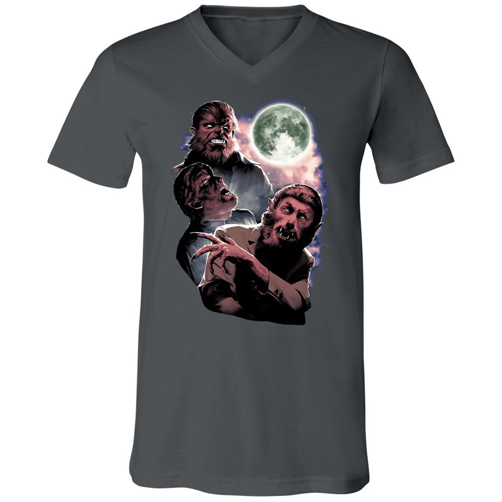 Unisex V-Neck T-Shirt - L399LW31 - Asphalt - 12