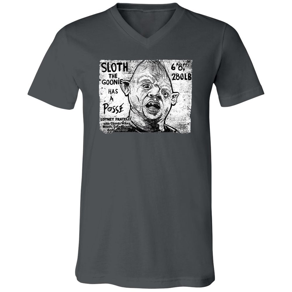 Unisex V-Neck T-Shirt - A78M4RF1 - Asphalt - 12