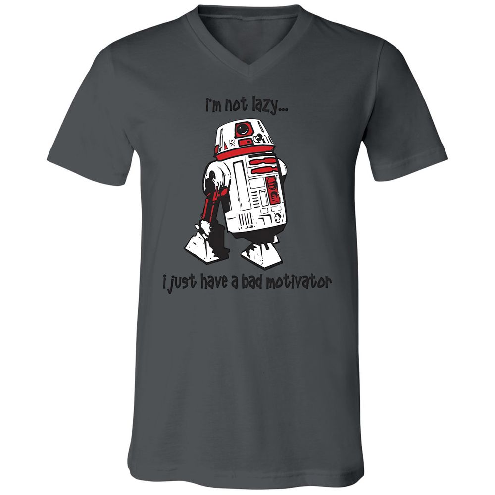 Unisex V-Neck T-Shirt - FC62ND4J - Asphalt - 12