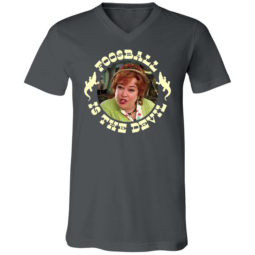 Unisex V-Neck T-Shirt - PVG95TTC - Asphalt - 12