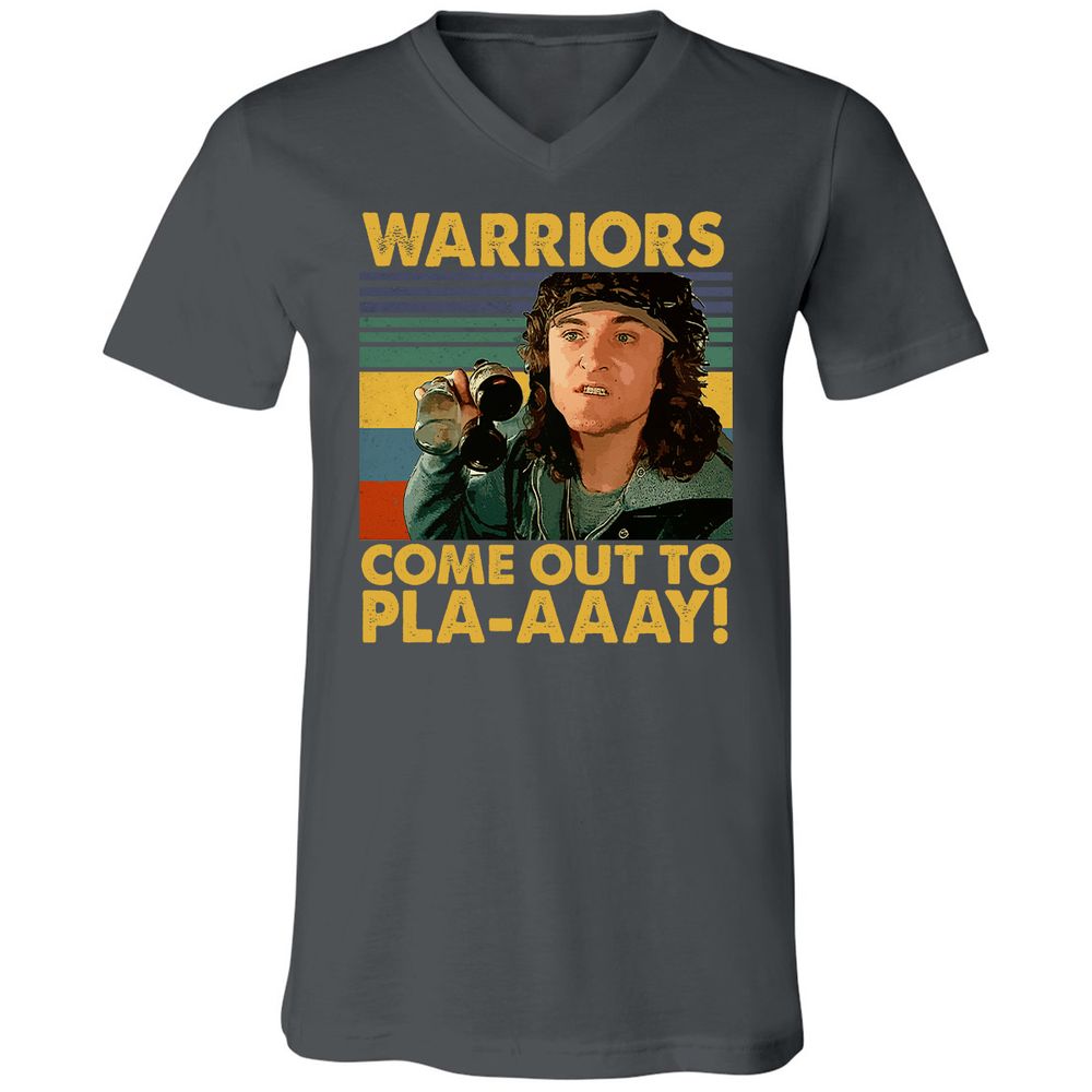Unisex V-Neck T-Shirt - H14185QN - Asphalt - 12