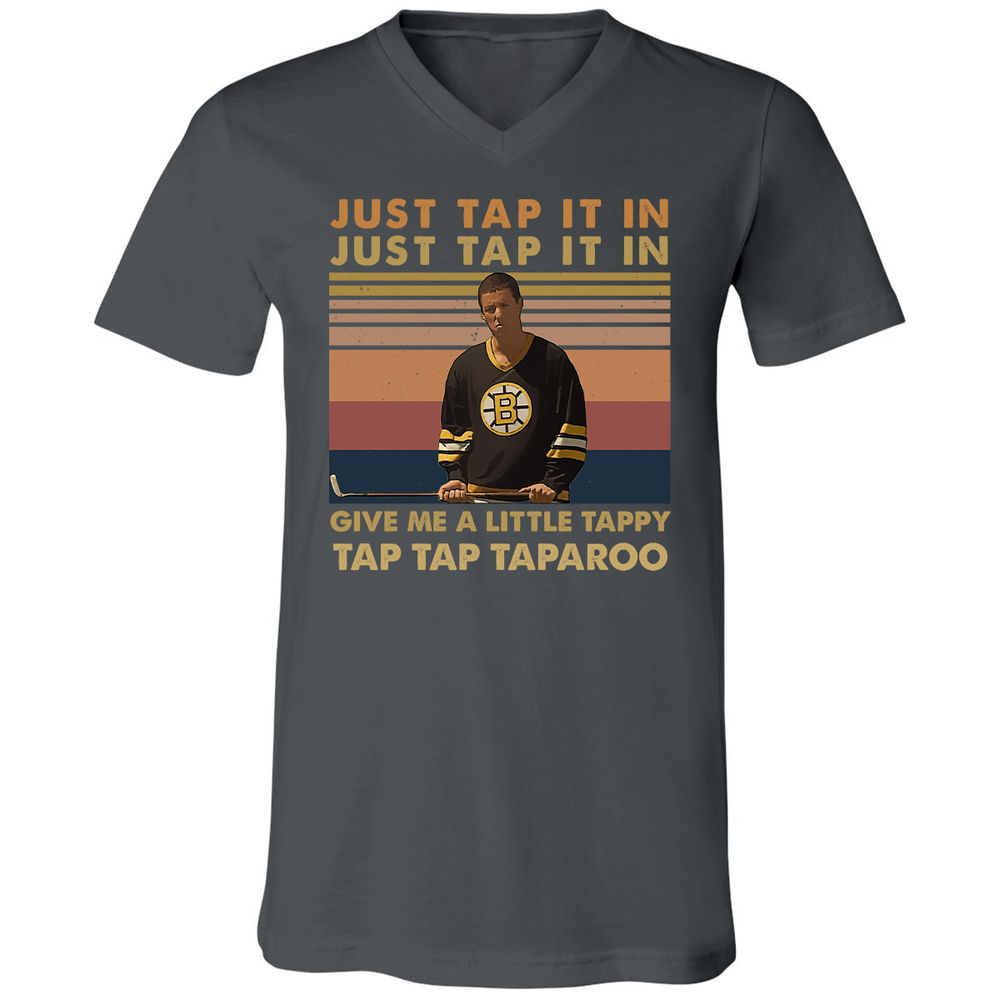 Unisex V-Neck T-Shirt - TKLYJJR4 - Asphalt - 12