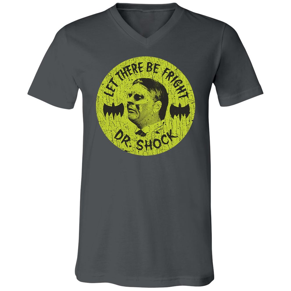 Unisex V-Neck T-Shirt - 4Z2C5GS3 - Asphalt - 12