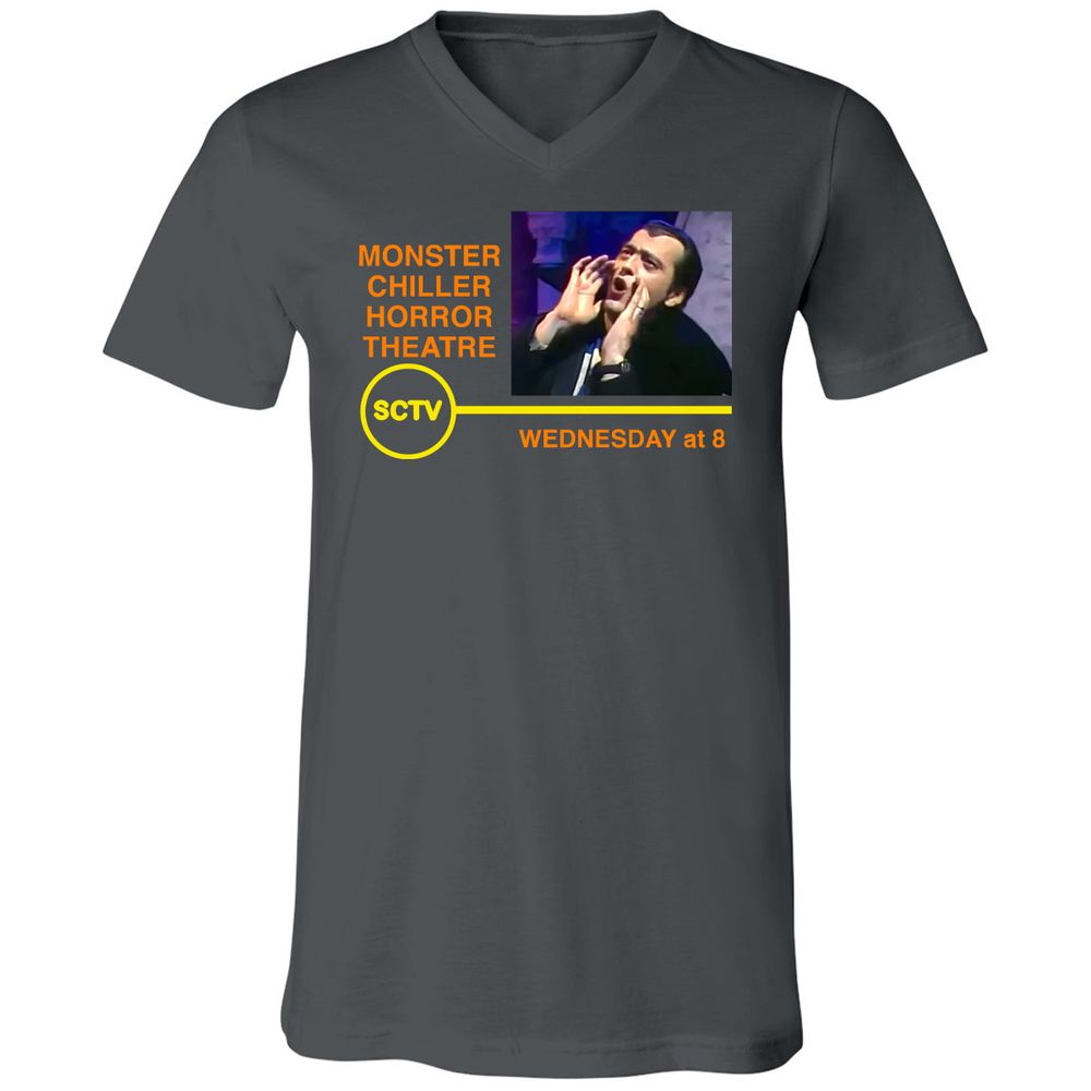 Unisex V-Neck T-Shirt - SV6U6C2U - Asphalt - 12