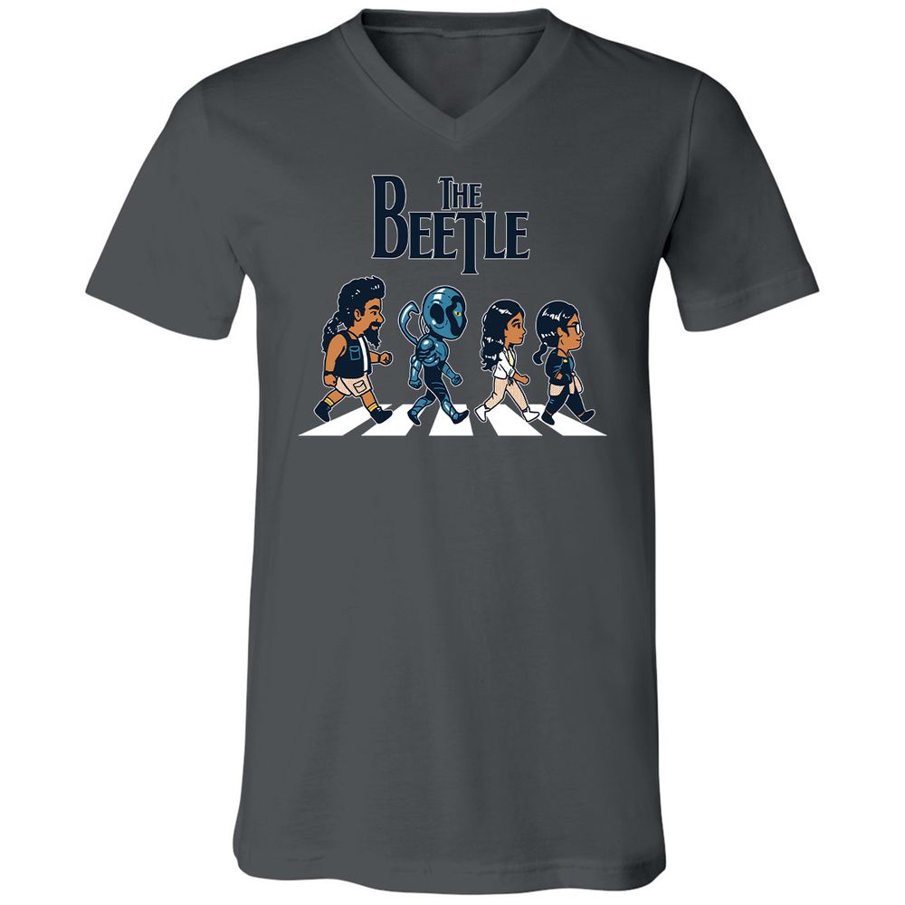 Unisex V-Neck T-Shirt - XG58SH2Y - Asphalt - 12